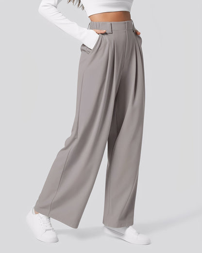 Montana - Elastische gerade Damenhose