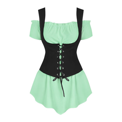 Danica - Damen-Outfit mit Schnürung für das Oktoberfest