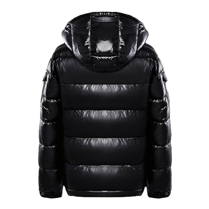 Robert - Wärmende, glänzende Herren-Daunenjacke