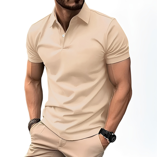Deacon - Bequemes Herren-Poloshirt mit kurzen Ärmeln