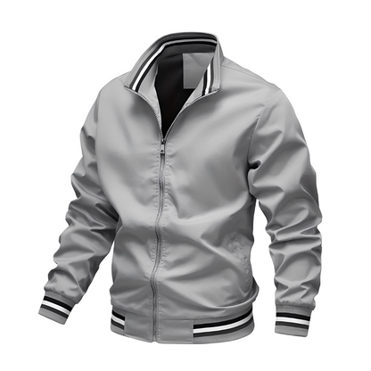 Jeremy - Bequeme Herren-Bomberjacke mit Streifen