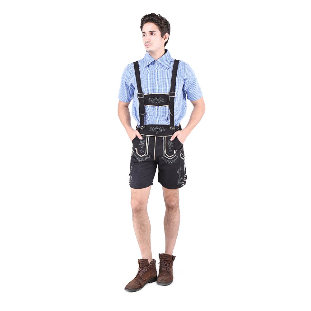 Burton - Traditionelles Oktoberfest-Kostüm mit Hosenträgern für Damen