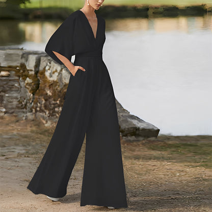 Carmella - Komfortabler Damen-Jumpsuit mit hoher Taille