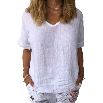 Cearra - Lässiges bequemes Shirt für Damen