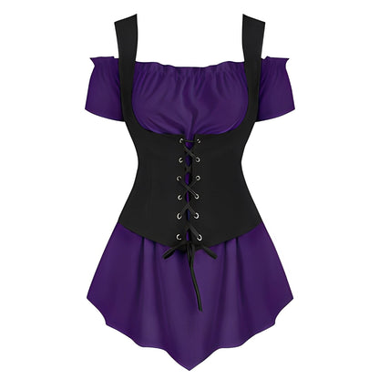 Danica - Damen-Outfit mit Schnürung für das Oktoberfest