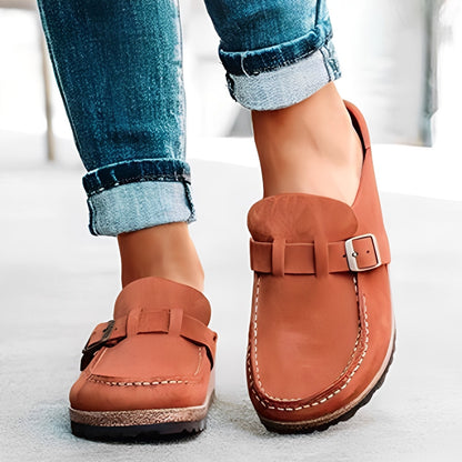 Briana - Damen Slip-On-Sandalen mit Bändern und Bequemlichkeit