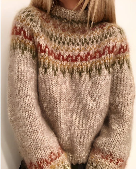 Armani - Gemütlicher Damenpullover mit Rollkragen