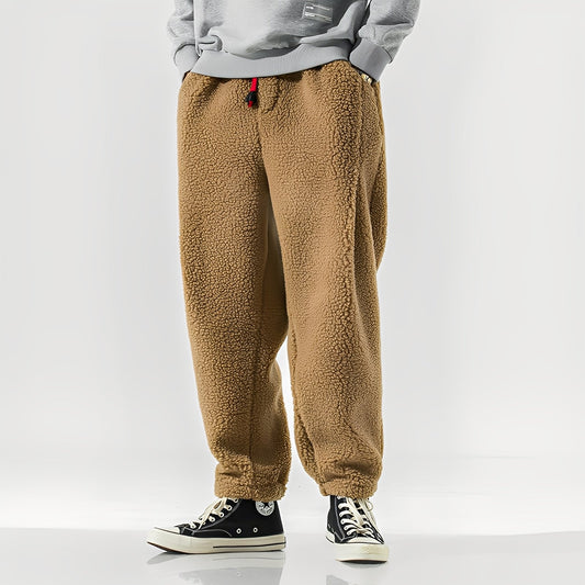 Sanford - Modische Herrenhose aus Teddy-Fleece