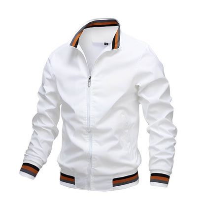 Jeremy - Bequeme Herren-Bomberjacke mit Streifen