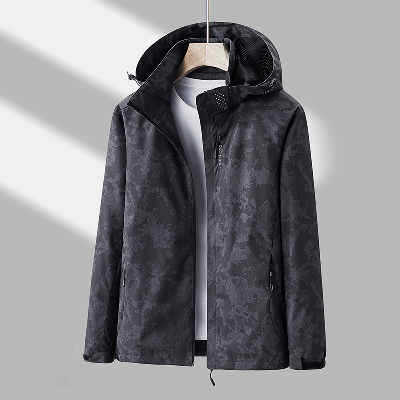 Daly - Unisex-Windjacke mit Design