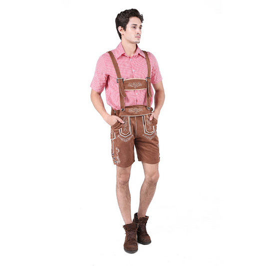 Burton - Traditionelles Oktoberfest-Kostüm mit Hosenträgern für Damen