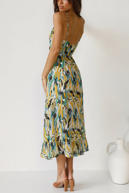Charité – Farbintensives Midi-Kleid