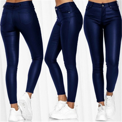Dina – Stretchkunstlederhose