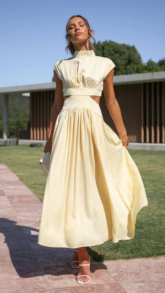 Rowena - Luftiges langes Sommerkleid für Damen