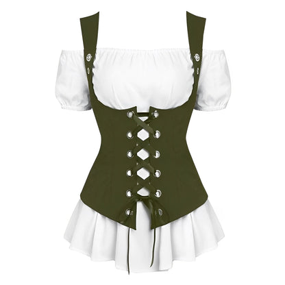 Danica - Damen-Outfit mit Schnürung für das Oktoberfest