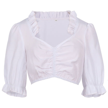 Ashlie - Klassisches Damen-Oktoberfest-Kostüm mit Schlitz