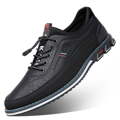Aaron - Bequeme, rutschfeste Lederschuhe für Herren