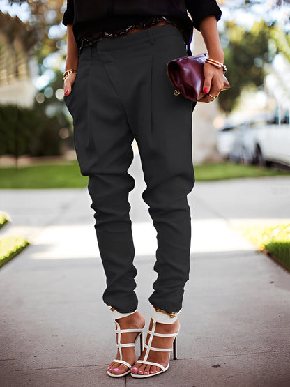 Bethanie - Trendige Damenhose mit hohem Bund