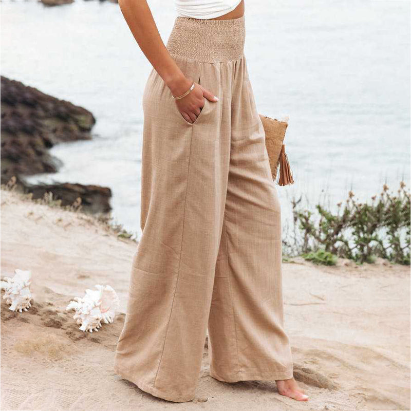 Reina – Sommerhose im Tropenstil