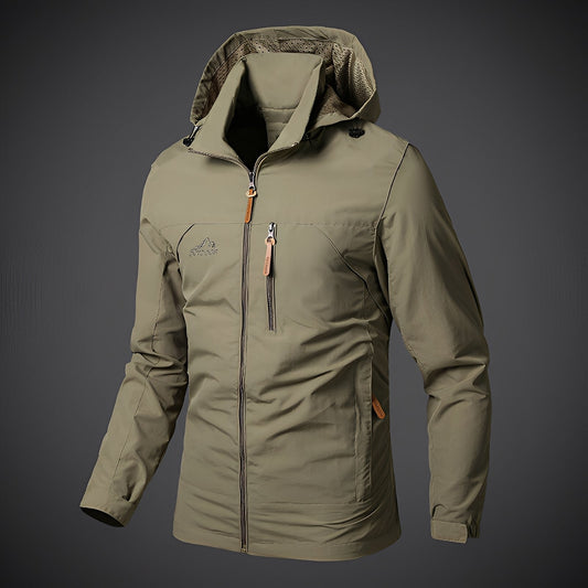 Dalton - Breite, wasserfeste Herren-Regenjacke