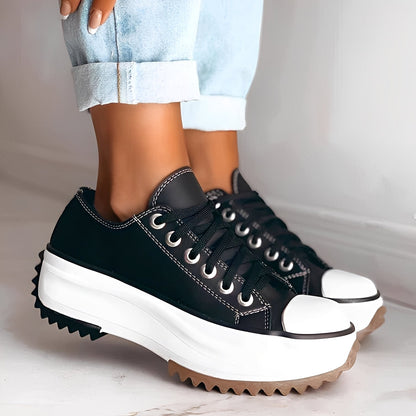 Lorayne - Bequeme Frauenschuhe mit dicker Sohle