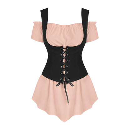 Danica - Damen-Outfit mit Schnürung für das Oktoberfest