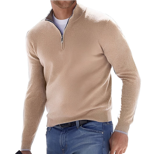 Rufus - Leichte Herrenjacke mit Reißverschluss und hohem Kragen
