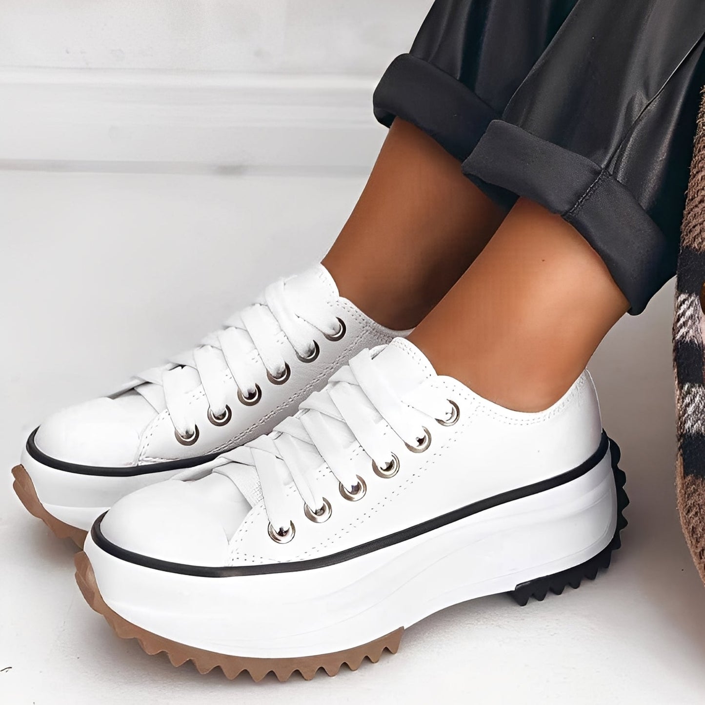 Lorayne - Bequeme Frauenschuhe mit dicker Sohle