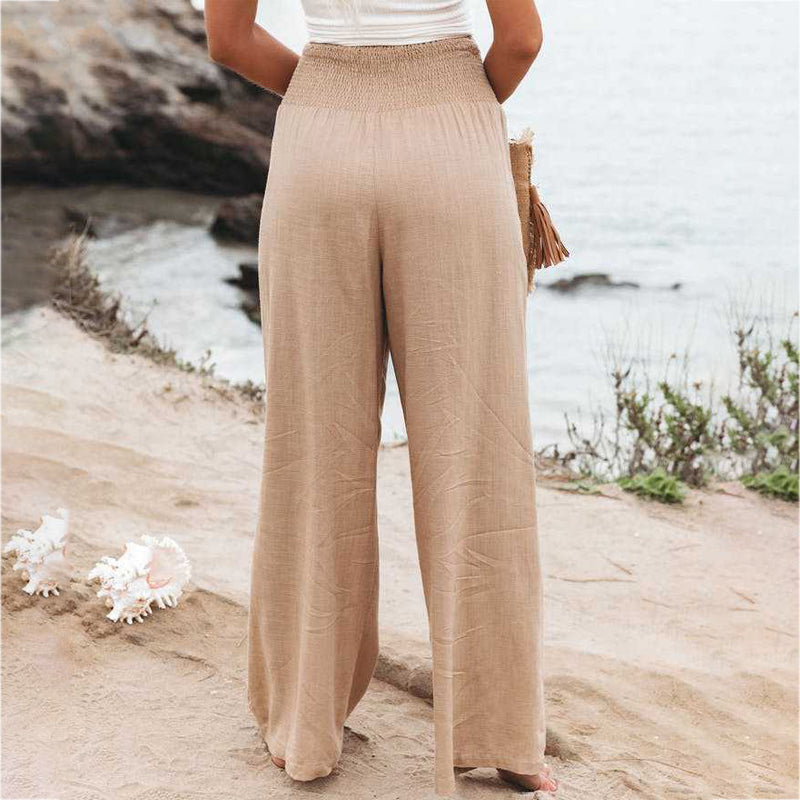 Reina – Sommerhose im Tropenstil