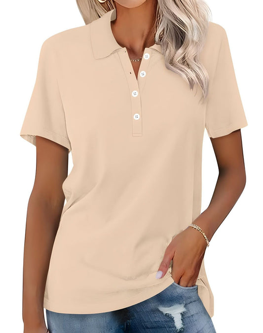 Stella - Bequemes Slim-Fit-Poloshirt für Frauen