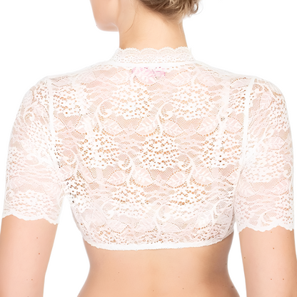 Daniella - Traditionelle Oktoberfest-Bluse mit Spitze für Frauen