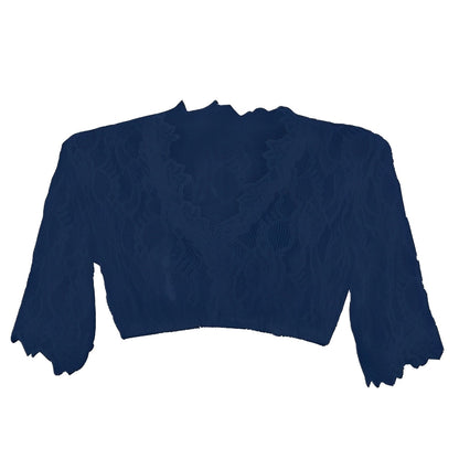 Bonnie - Moderne Oktoberfest-Dirndlbluse aus Netzstoff für Frauen