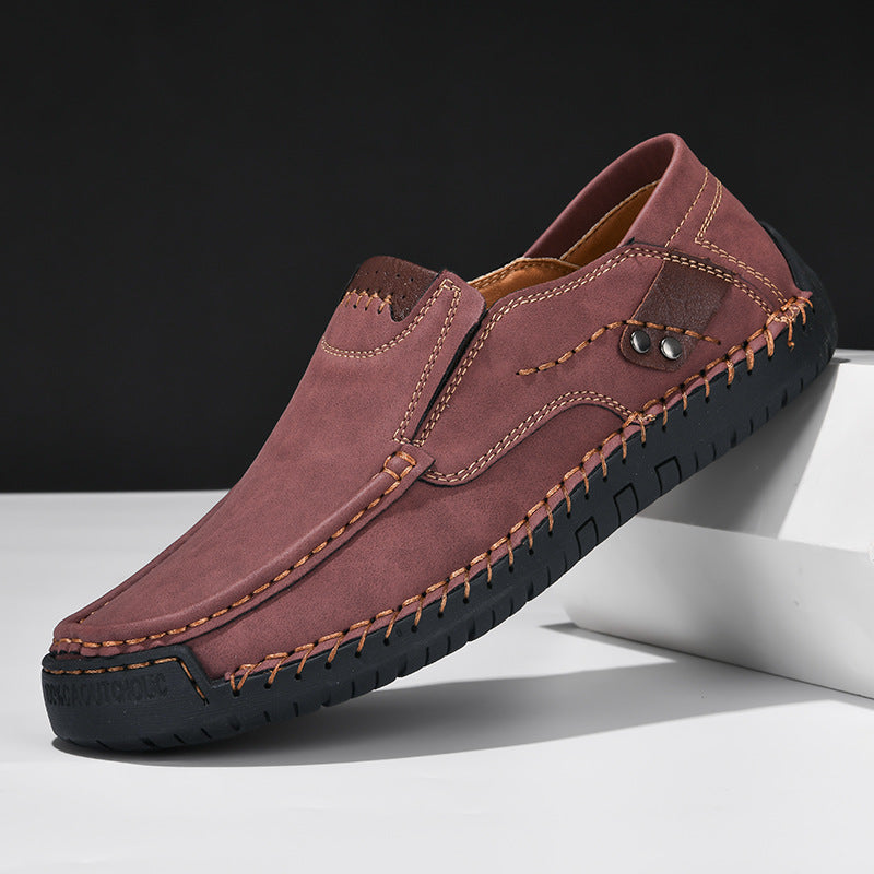 Brice - Bequeme flache Herrenschuhe