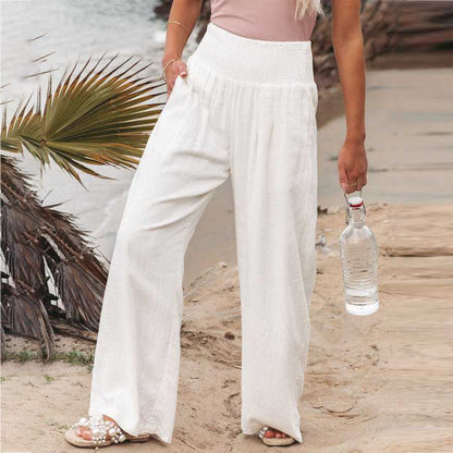 Reina – Sommerhose im Tropenstil