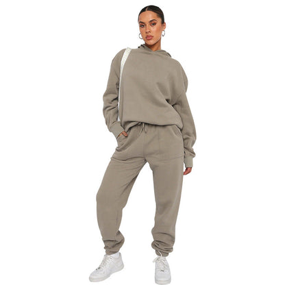 Minerva - Bequemes Hoodie-Trainingsanzug-Set für Damen