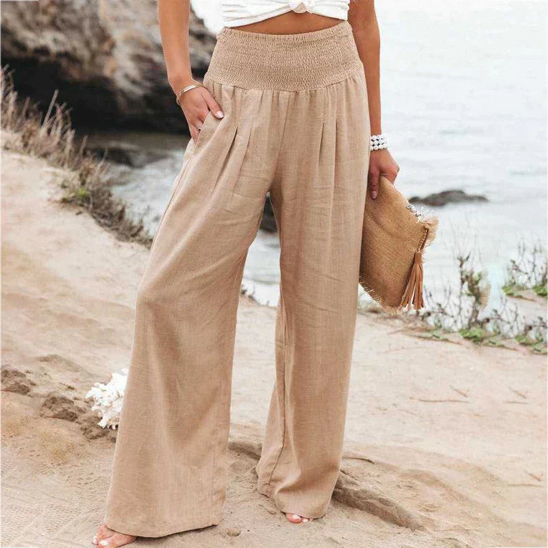 Reina – Sommerhose im Tropenstil