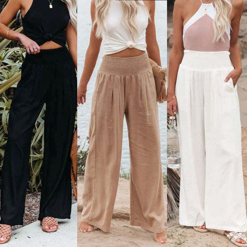 Reina – Sommerhose im Tropenstil