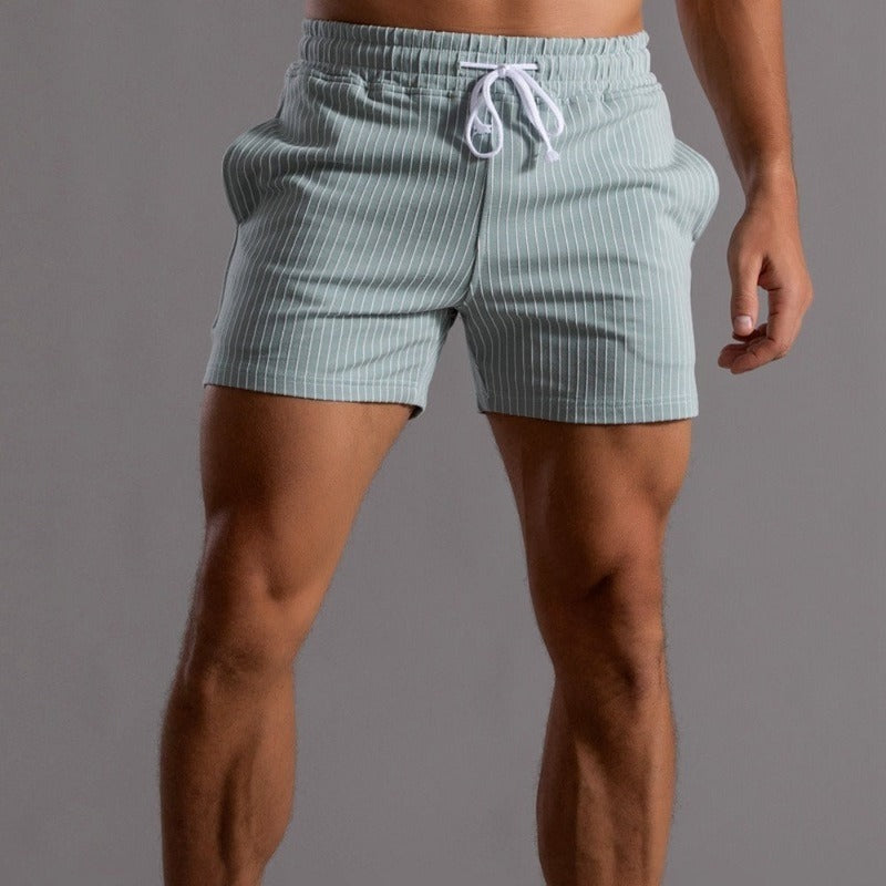 Alex – Modische und Bequeme Gestreifte Shorts für Herren