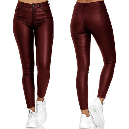 Dina – Stretchkunstlederhose