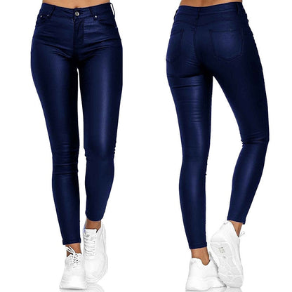Dina – Stretchkunstlederhose