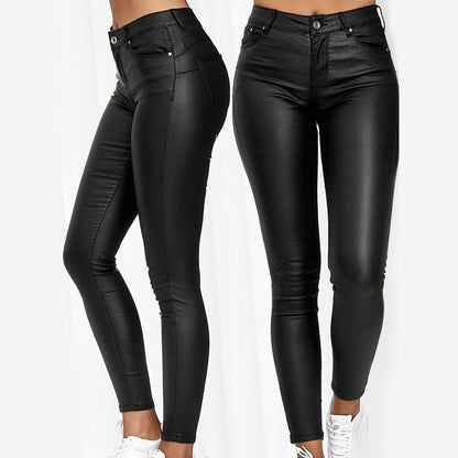 Dina – Stretchkunstlederhose