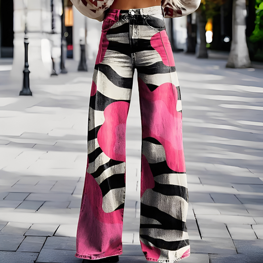 Briley - Elegante, modische Damenhosen mit weitem Bein