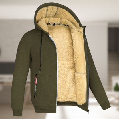 Andrew – Winterjacke mit Fleece-Kapuze