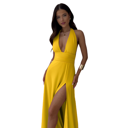 Clemency - Modisches Neckholder-Kleid für Damen