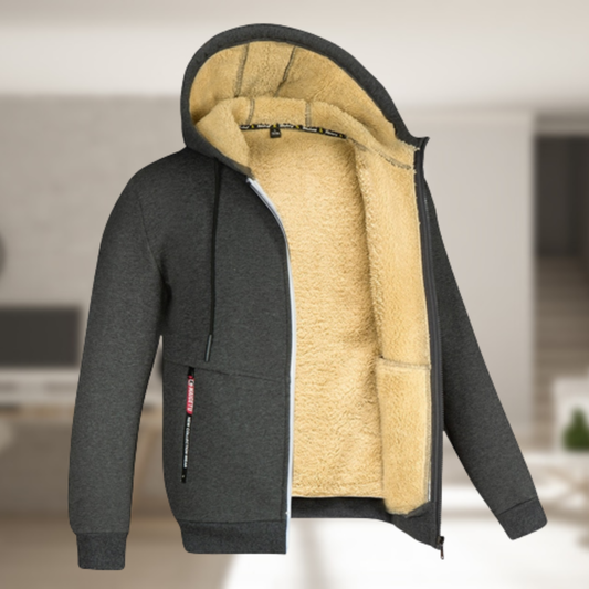 Andrew – Winterjacke mit Fleece-Kapuze