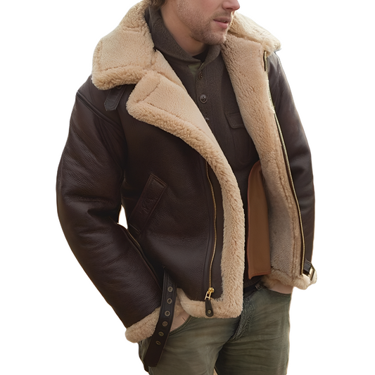 Eugene - Herrenjacke mit Wollfutter, leicht