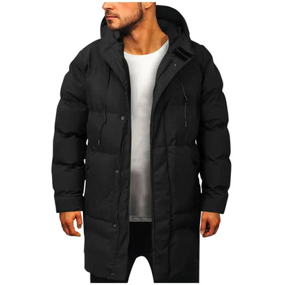 Bob - Langer gestepper Mantel für Herren