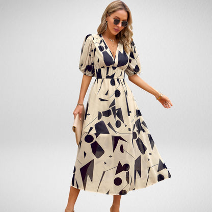 Cherise - Charmantes bedrucktes Sommerkleid für Damen