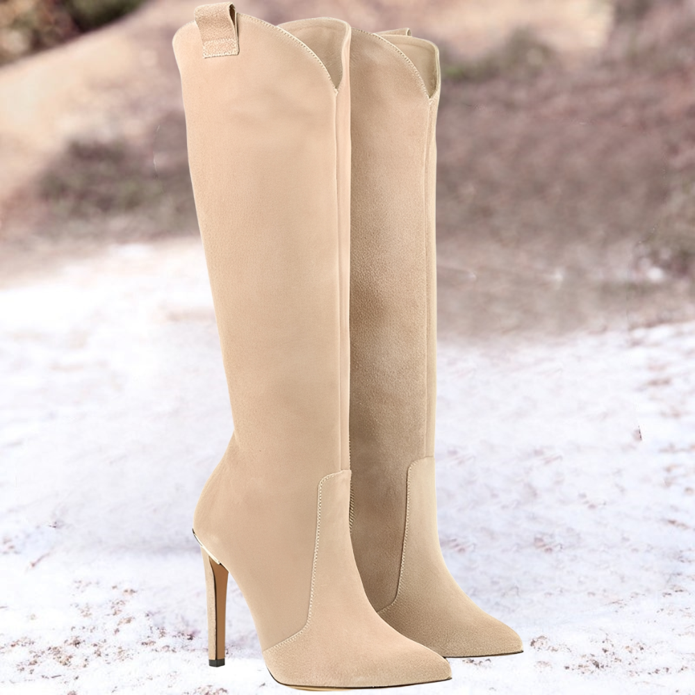 Mylène – Schicke Lederstiefel