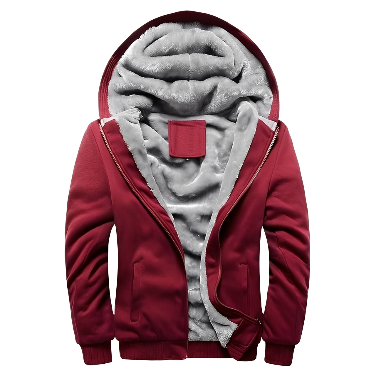 Orrell - Herrenfleecejacke mit Kapuze